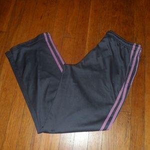 Prospirit Grey and Pink Athletic Pants - Size M